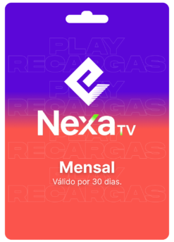 Gift Card TVE/ NEXA TV - mensal