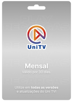 Gift Card UNITV - Mensal